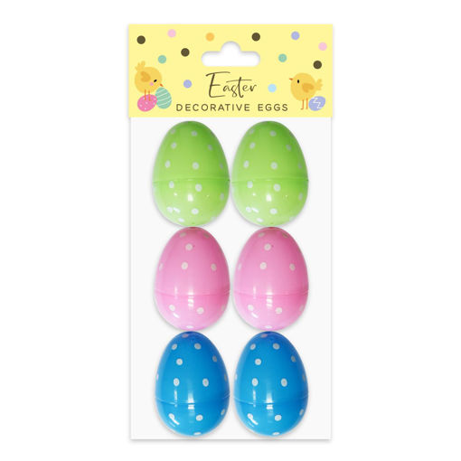 Picture of EASTER EGG HUNT EGGS - 6 PACK
